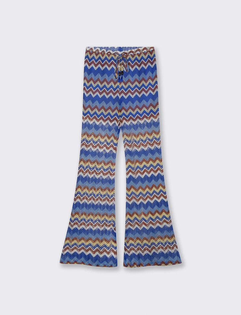 Pantaloni con elastico e coulisse - var 3