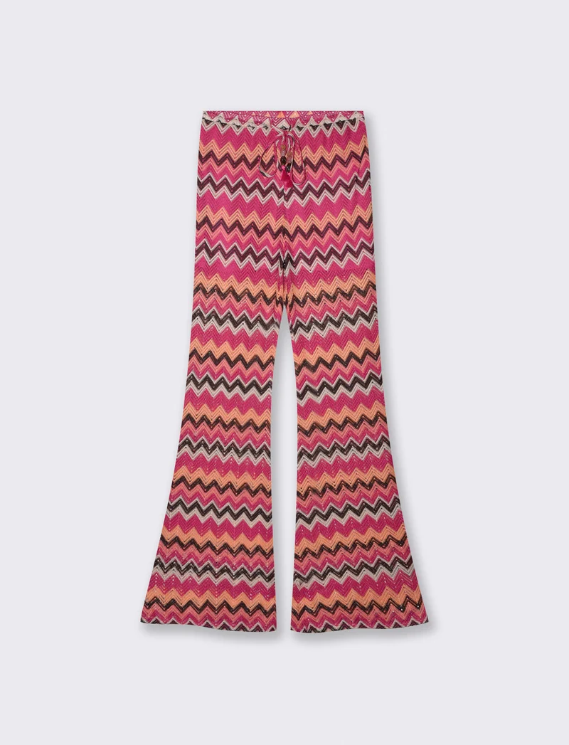 Pantaloni con elastico e coulisse - var 2