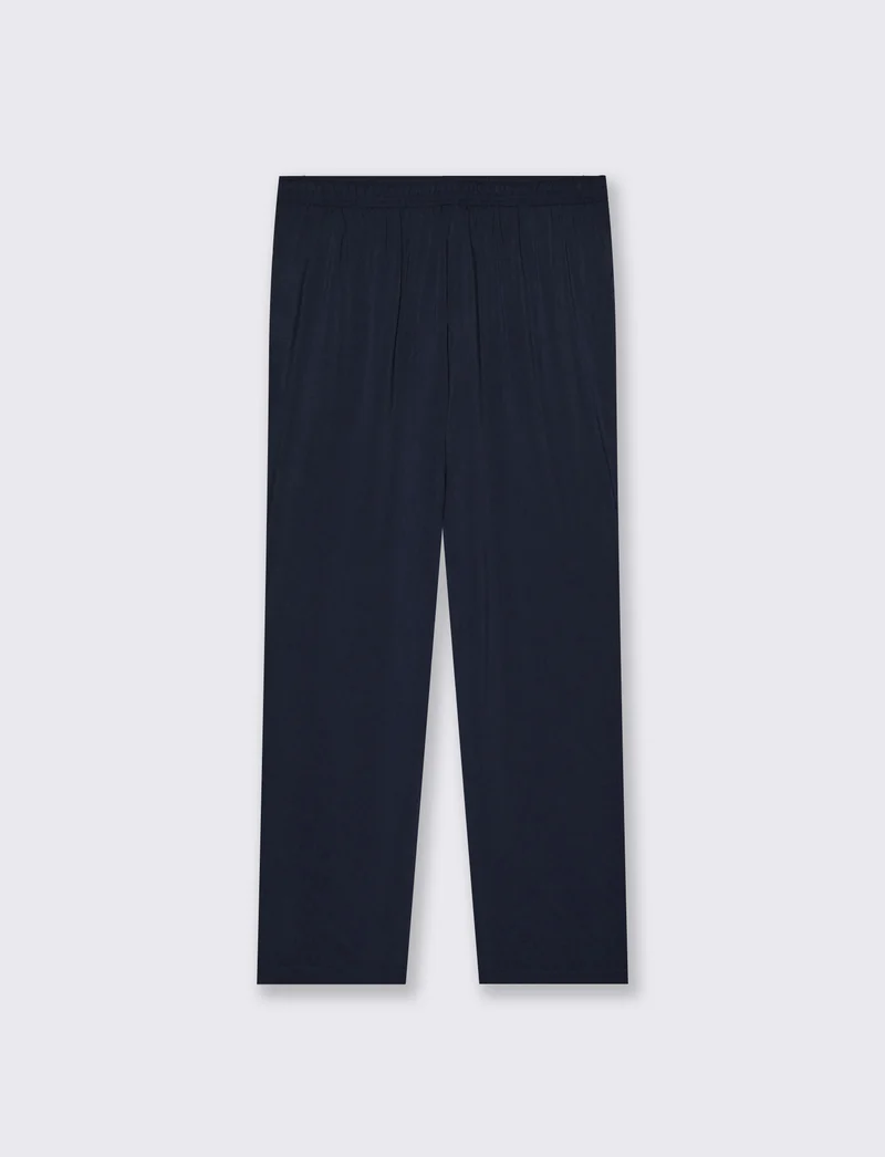 Pantalone con Coulisse ed Elastico - Blu