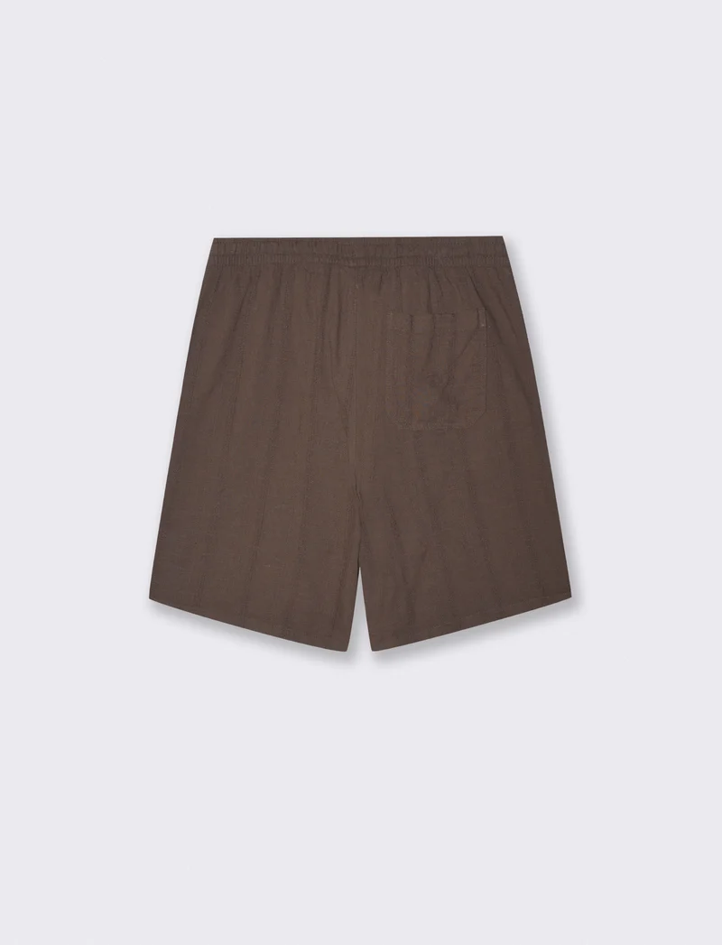Bermuda Jogger Regular Fit in Jacquard - Moro