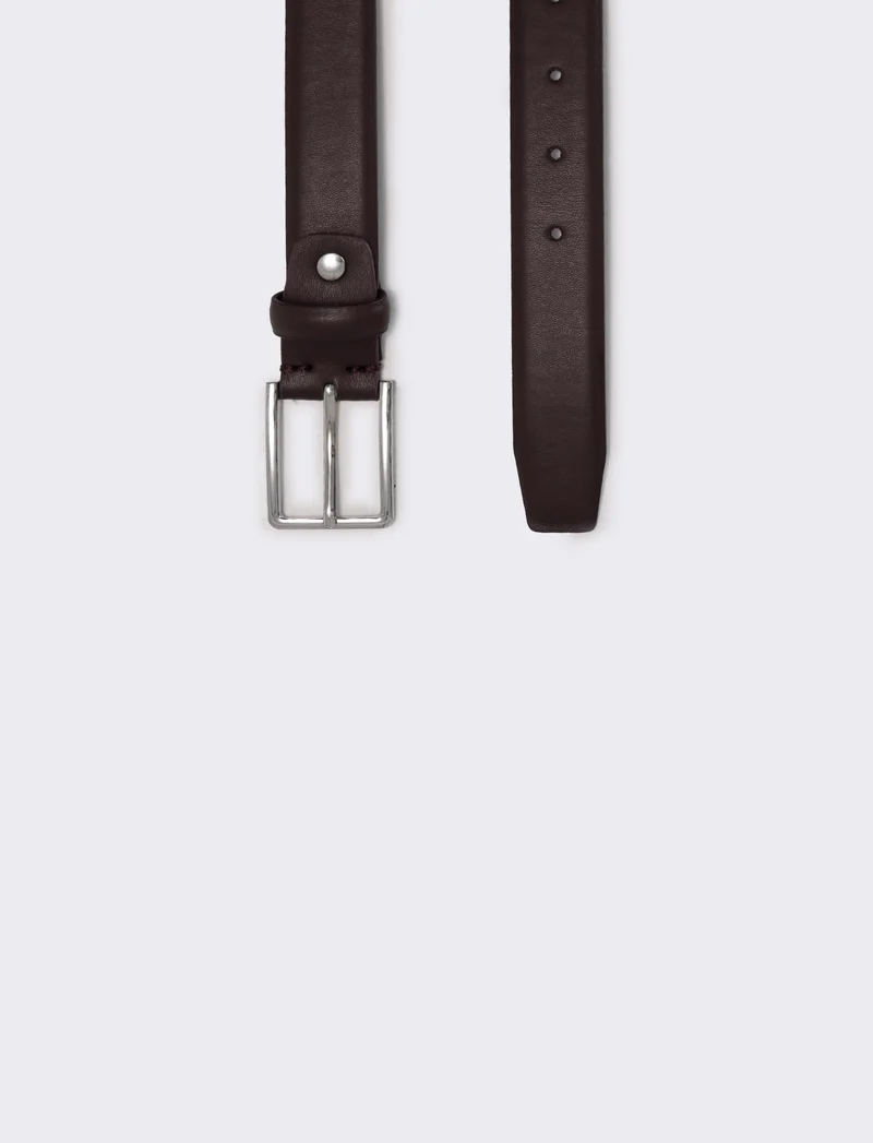 Cintura basic uomo 3,5 cm versatile - Moro