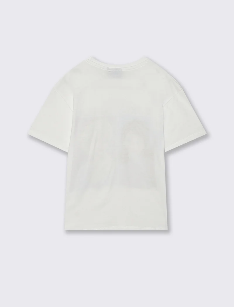 T-shirt Disney Frozen mezza manica cotone - var 1