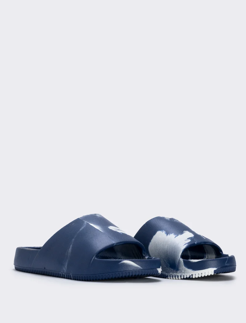 Ciabatta tye-dye da uomo in gomma EVA - Blu