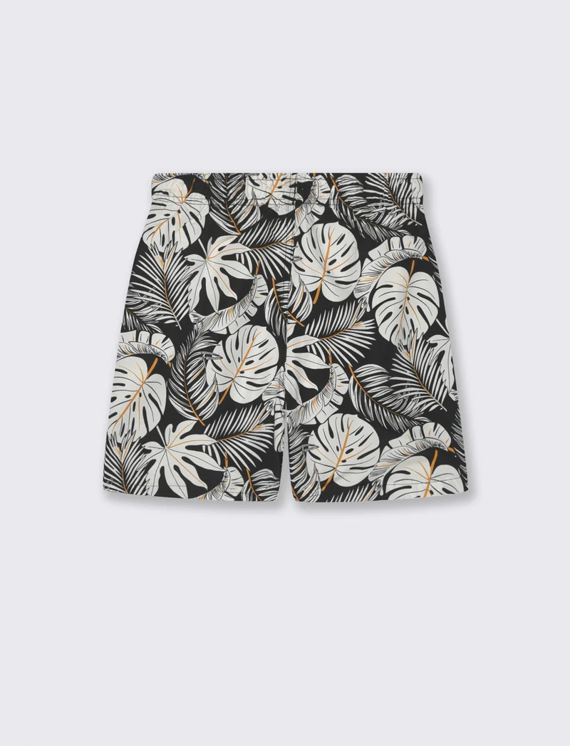 Costume boxer a fantasia per l'estate - Nero