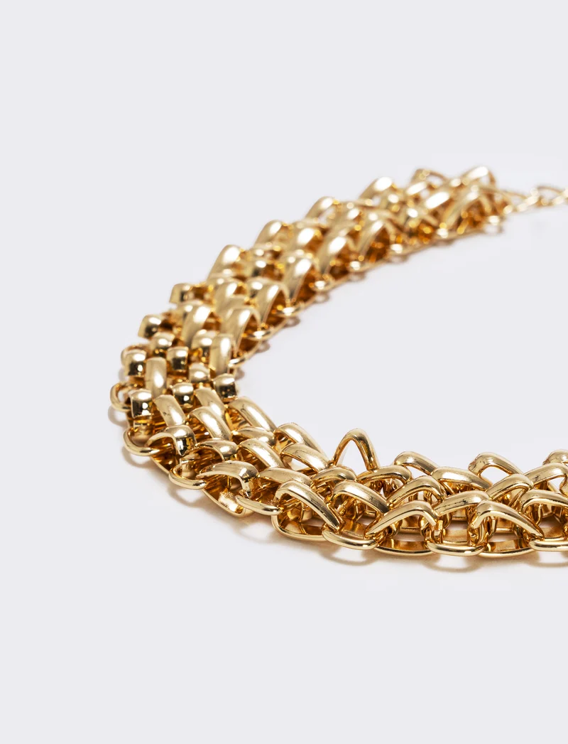 Collana a catena elegante - Oro
