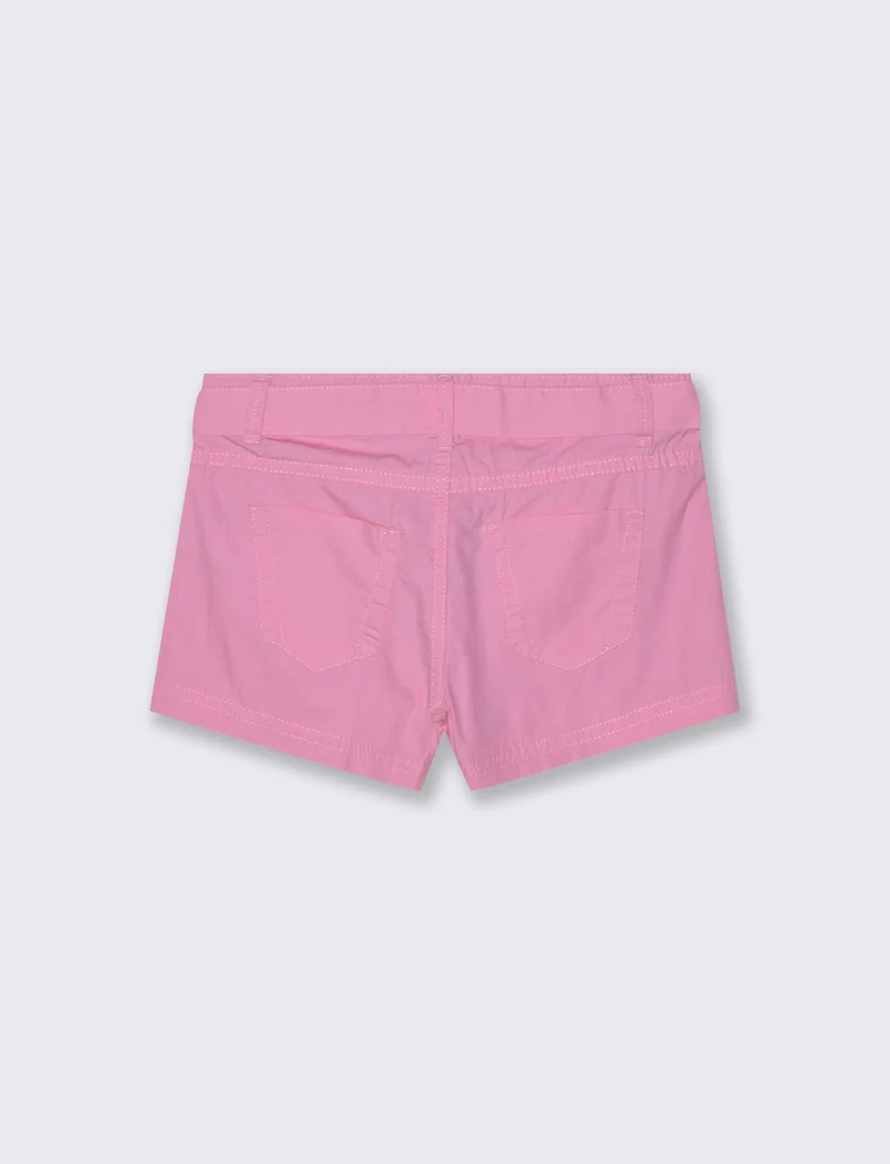Pantaloncino cinque tasche da bambina - Rosa