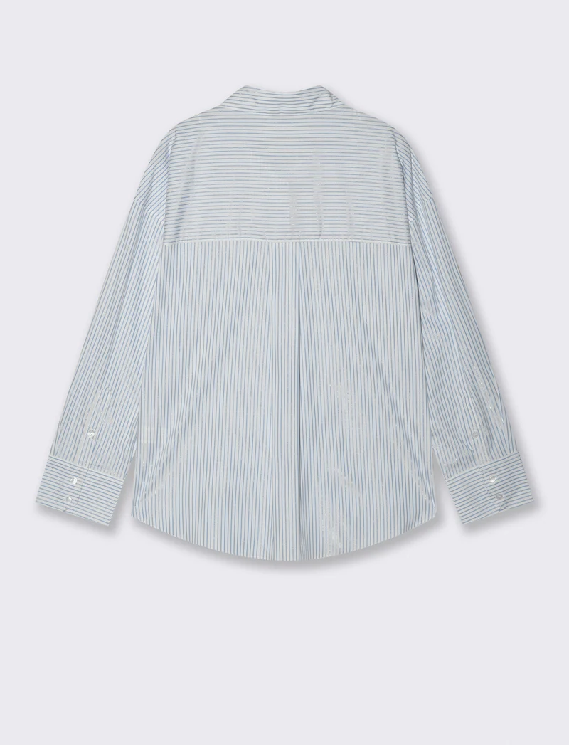 Camicia Oversize in Tessuto Leggero - var 1