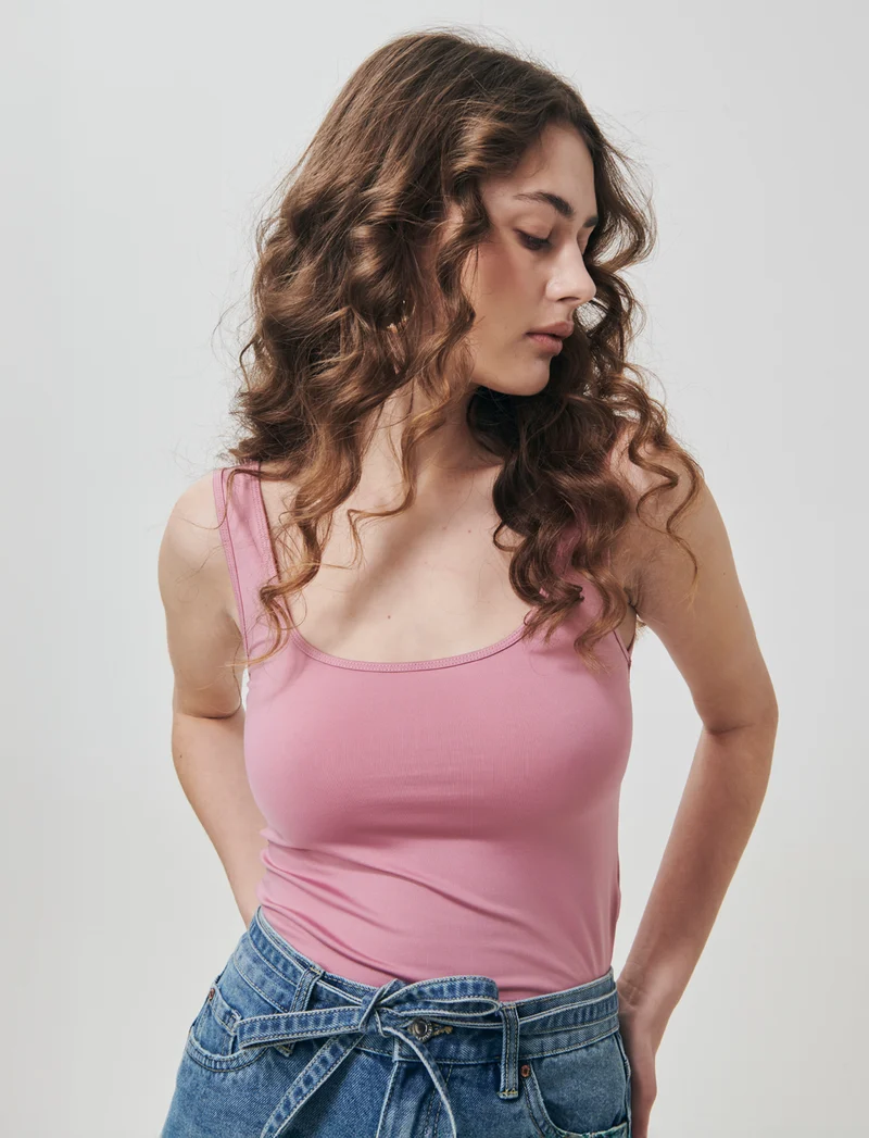 Body Giromanica e Body Basico - Rosa polvere