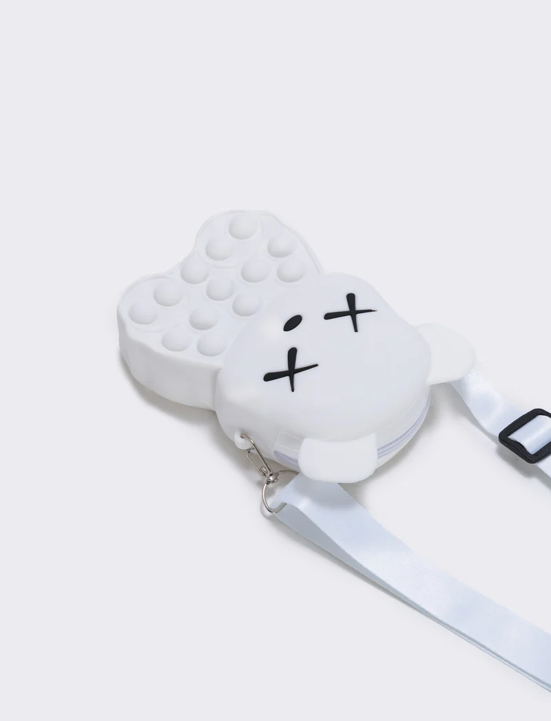 Pop it Orsetto e Chitarra Insieme - Bianco