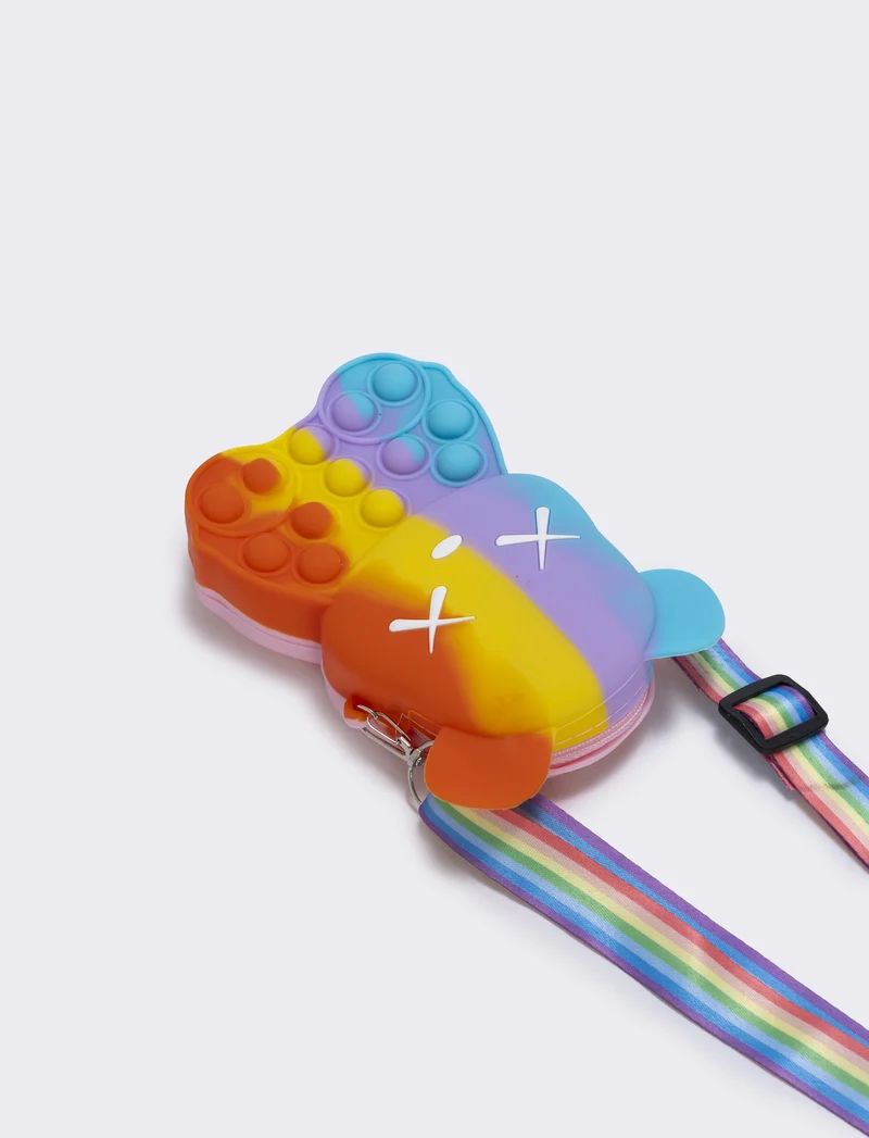 Pop it Orsetto e Chitarra Insieme - Multicolore