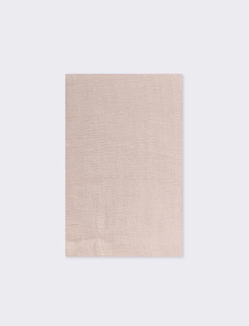 Foulard donna garzato eleganza e comfort - Beige