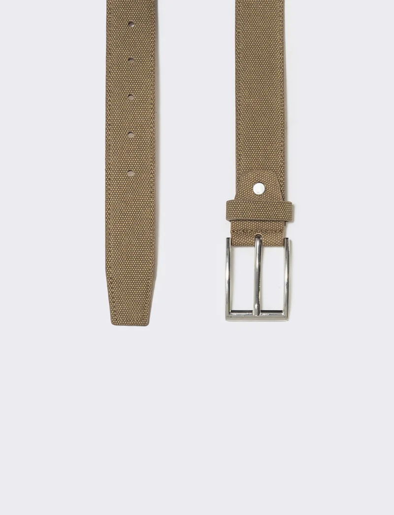 Cintura basica per uomo versatile e pratica - Beige