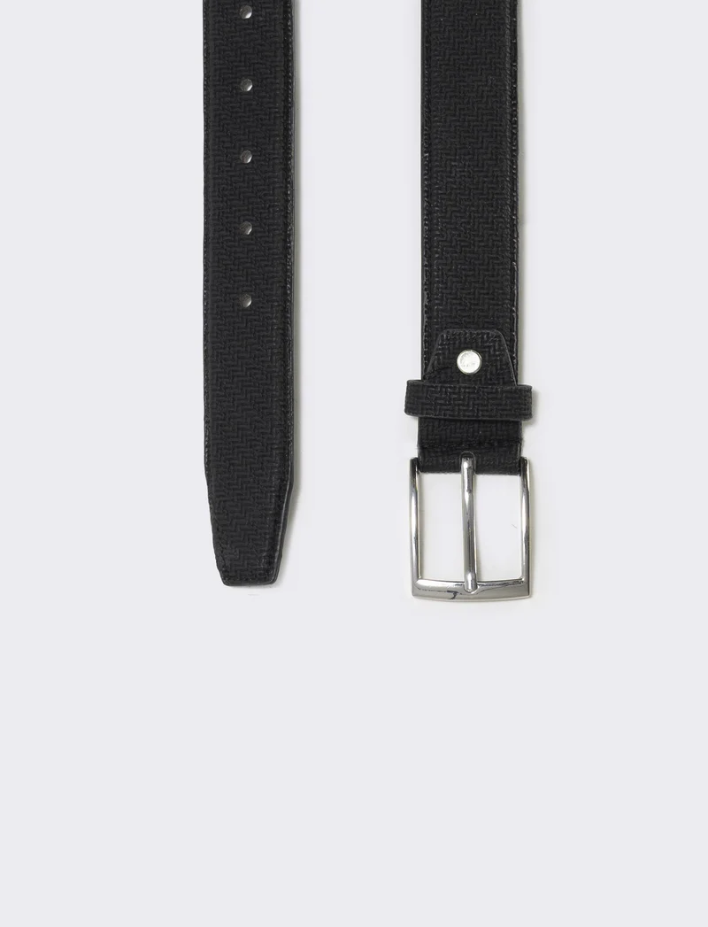 Cintura fusto strutturato elegante e versatile - Nero