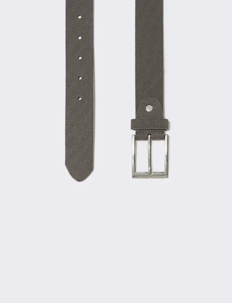 Cintura fusto stampato elegante e versatile - Grigio fango