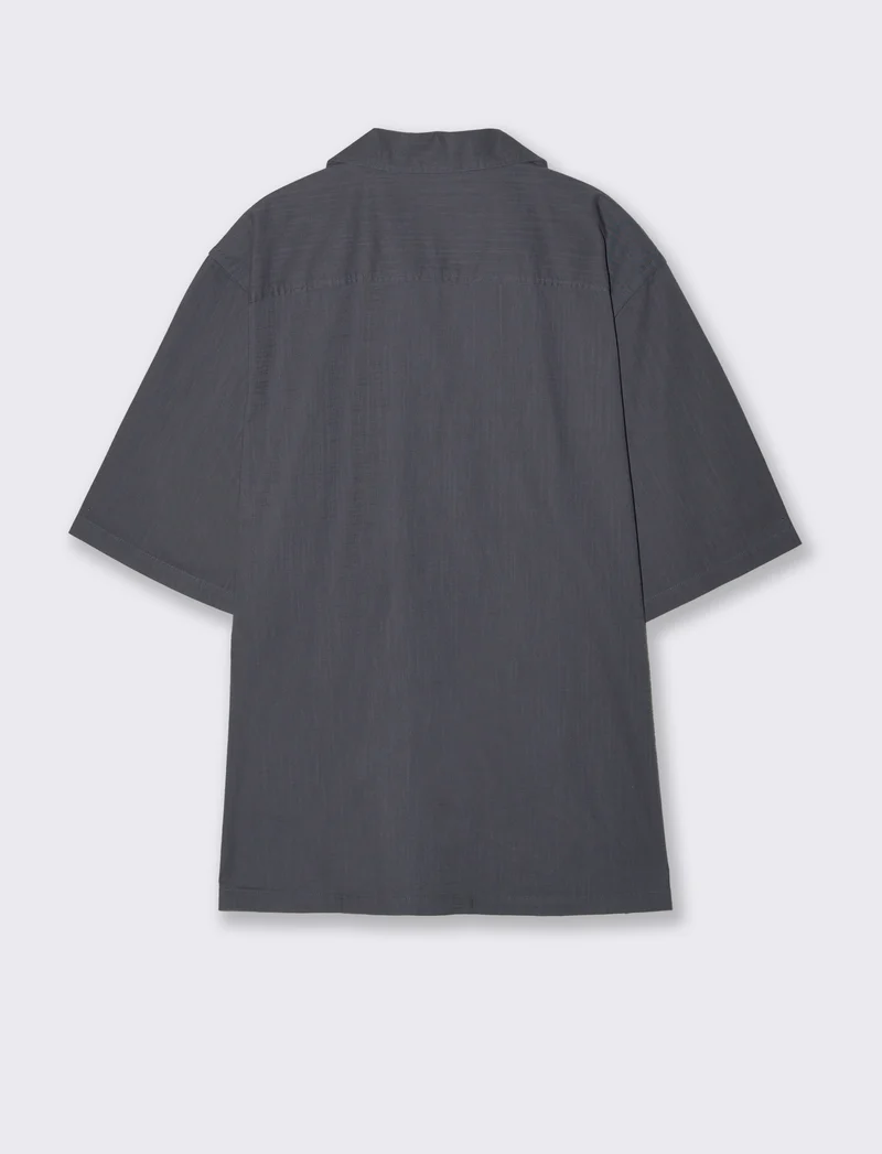 Camicia boxy fit in cotone slub - Avion
