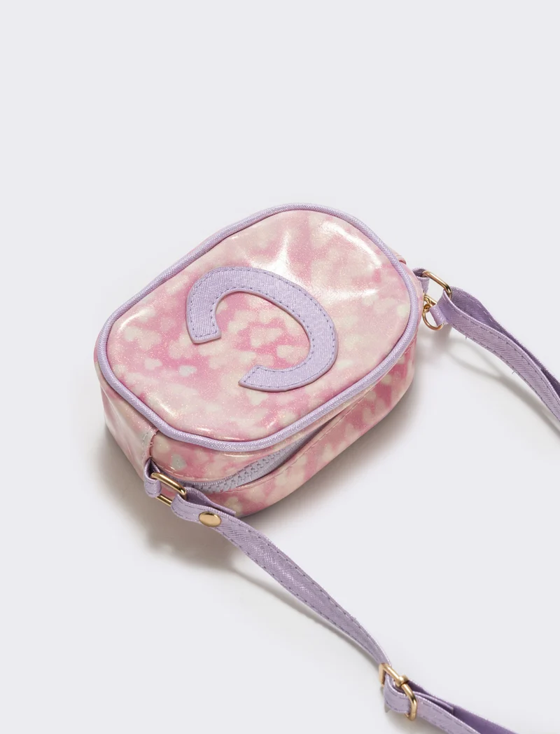 Borsetta glitter con tracolla elegante - var 2
