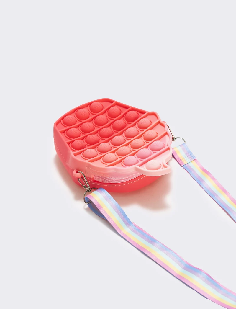Borsetta pop it cupcake e paperella - Fuxia