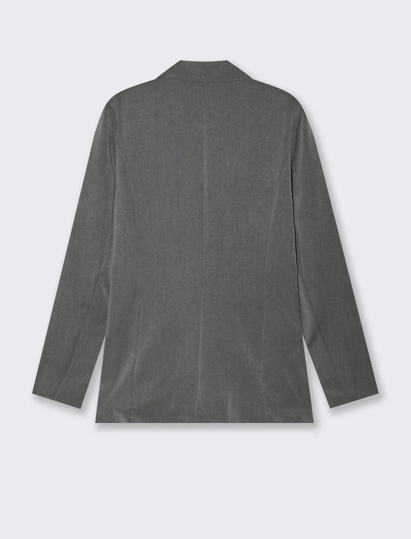BLAZER MONOPETTO 1 BOTTONE - Grigio