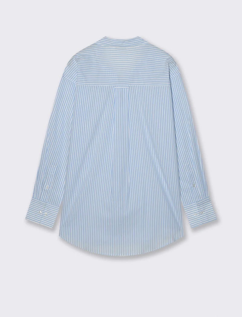 Camicia a righe manica lunga regular - var 1
