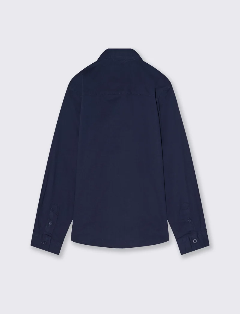 Camicia maniche lunghe - Blu