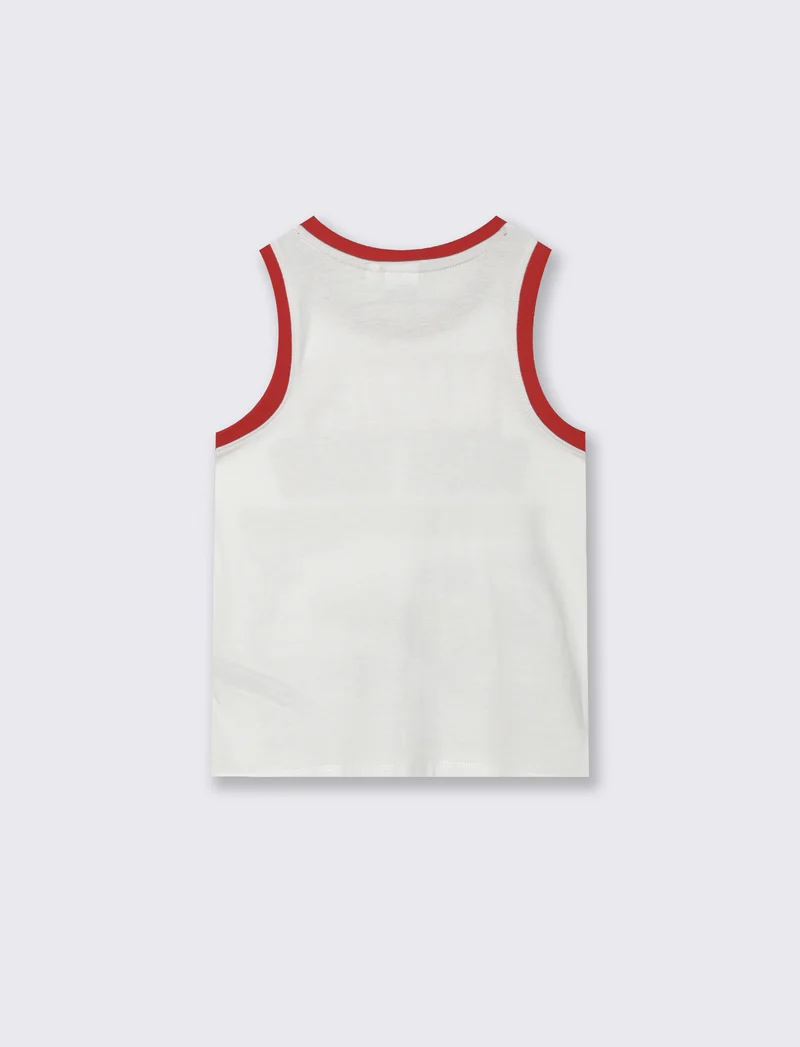 Canotta Marvel per bambini versatile e divertente - Rosso