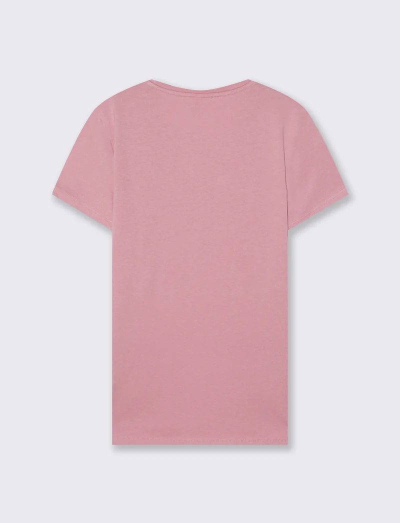 T-Shirt in Cotone con Stampa Frontale - Var 4