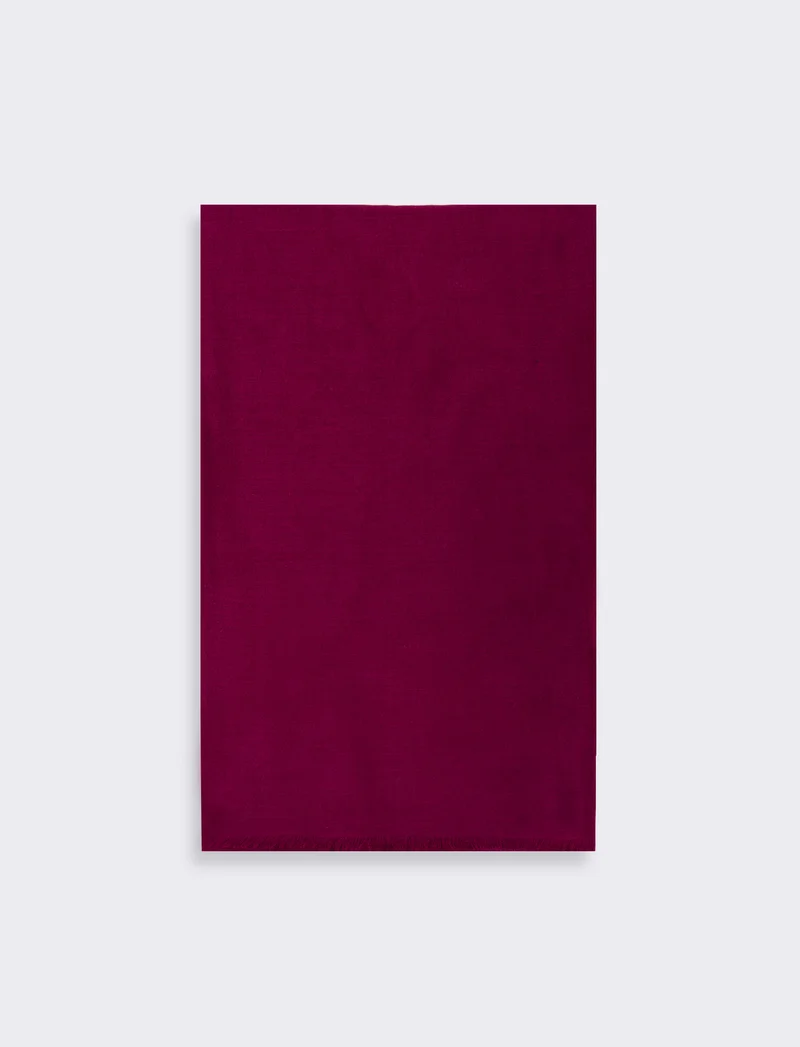 Foulard uomo unito - Bordeaux