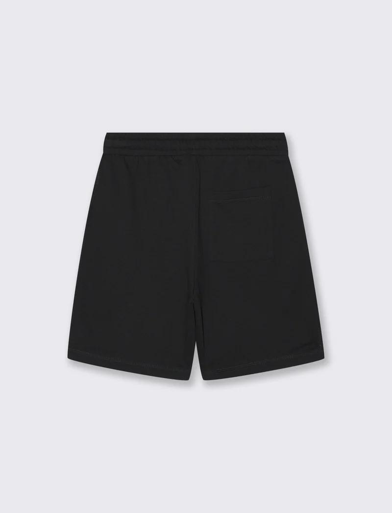Bermuda in felpa leggeri e versatili - Nero