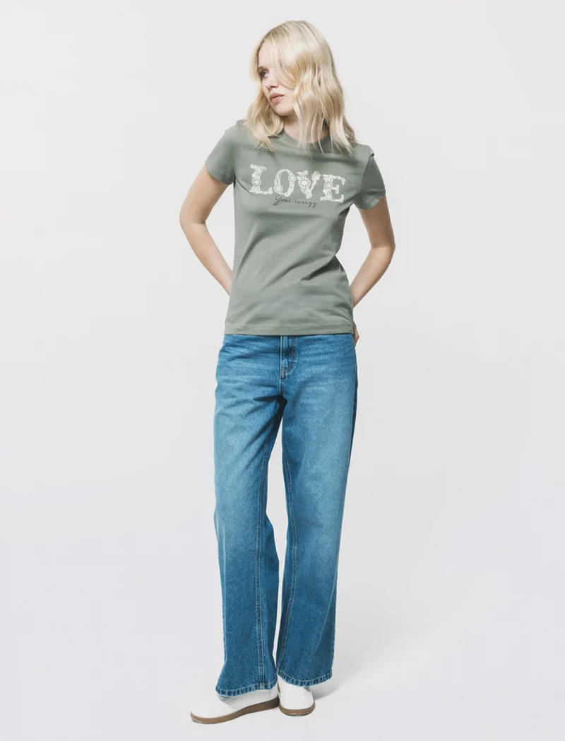 T-Shirt Manica Corta Girocollo - var 3