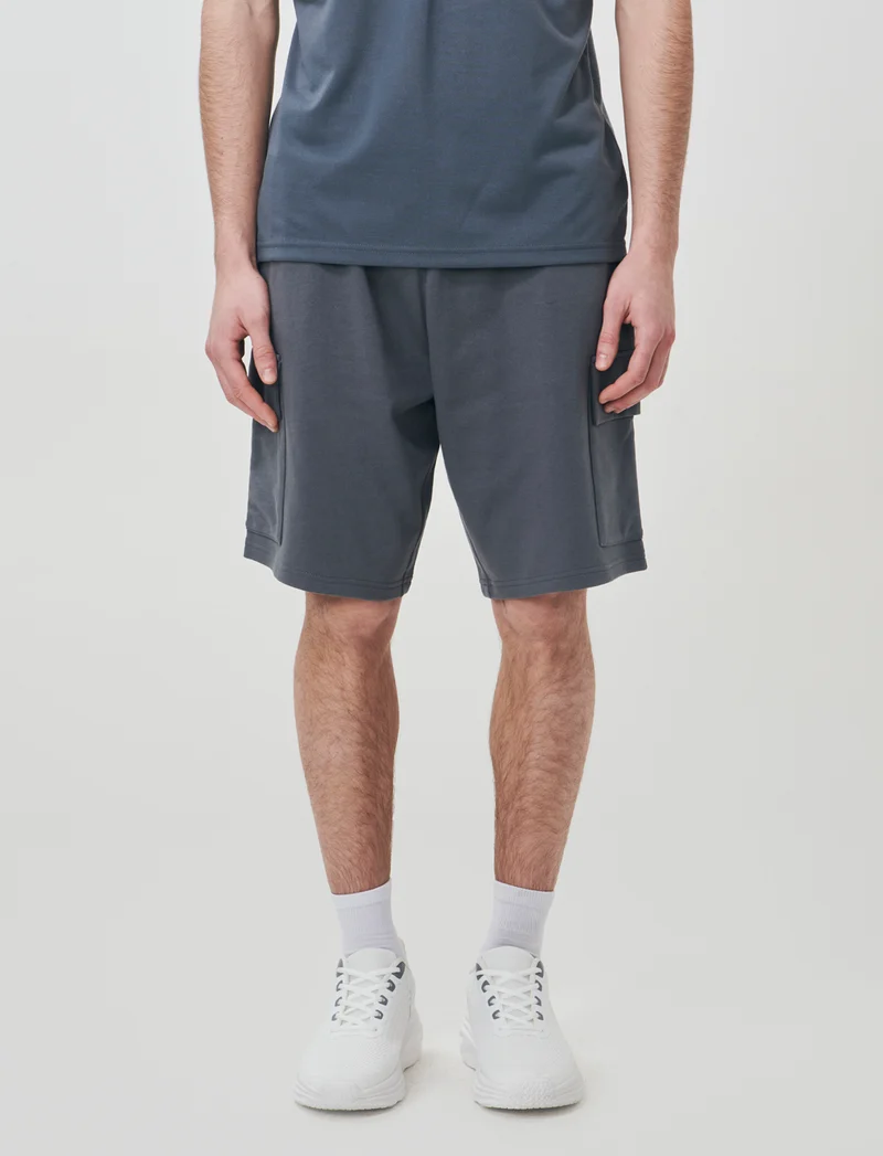Bermuda felpa jogger con tasche laterali - Avion