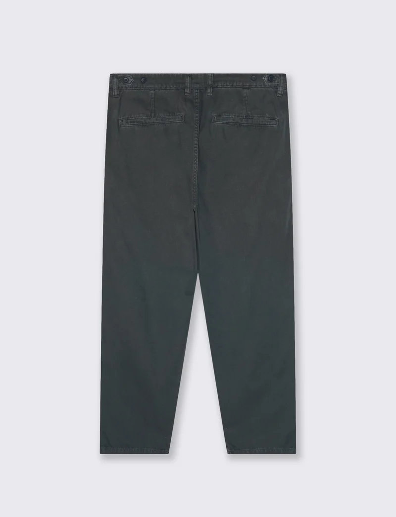 Pantalone Canvas Straight Fit Effetto Slavato - Avion