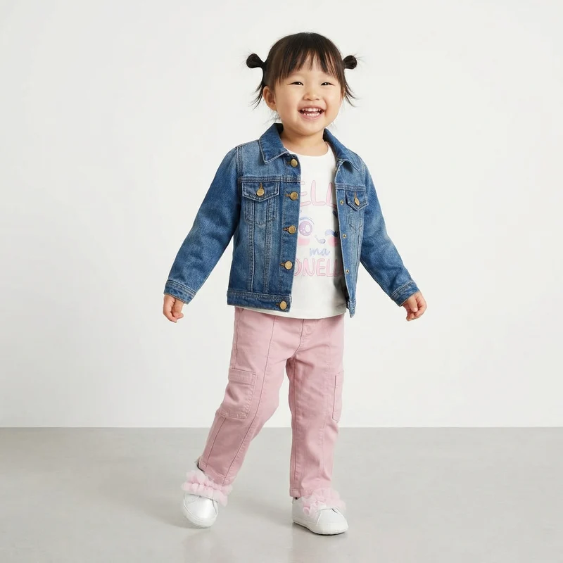 Giubbotto in denim per outfit quotidiani - Denim
