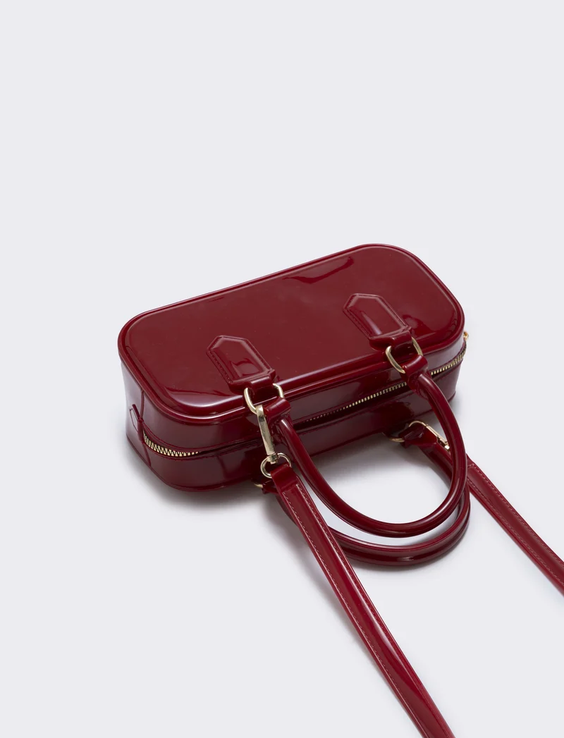 Bauletto rettangolare gommato - Bordeaux