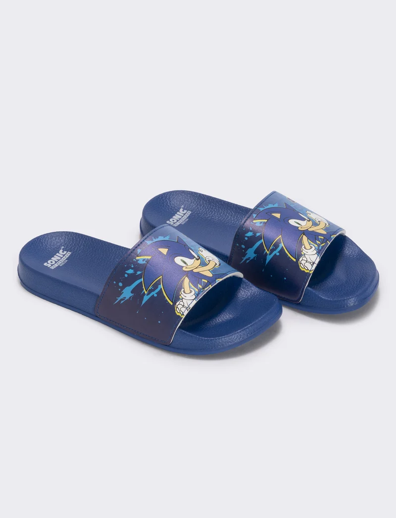 Ciabatta Sonic© Blu per Bambini - Blu