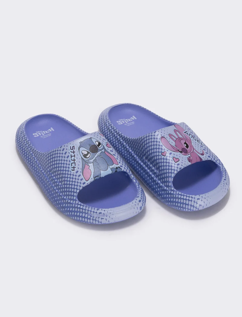 Ciabatta EVA lilla Stitch&Angel© bambina - Lilla
