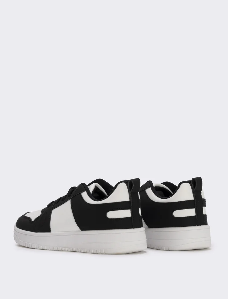 Sneakers bianche e nere per bambini - Bianco-nero