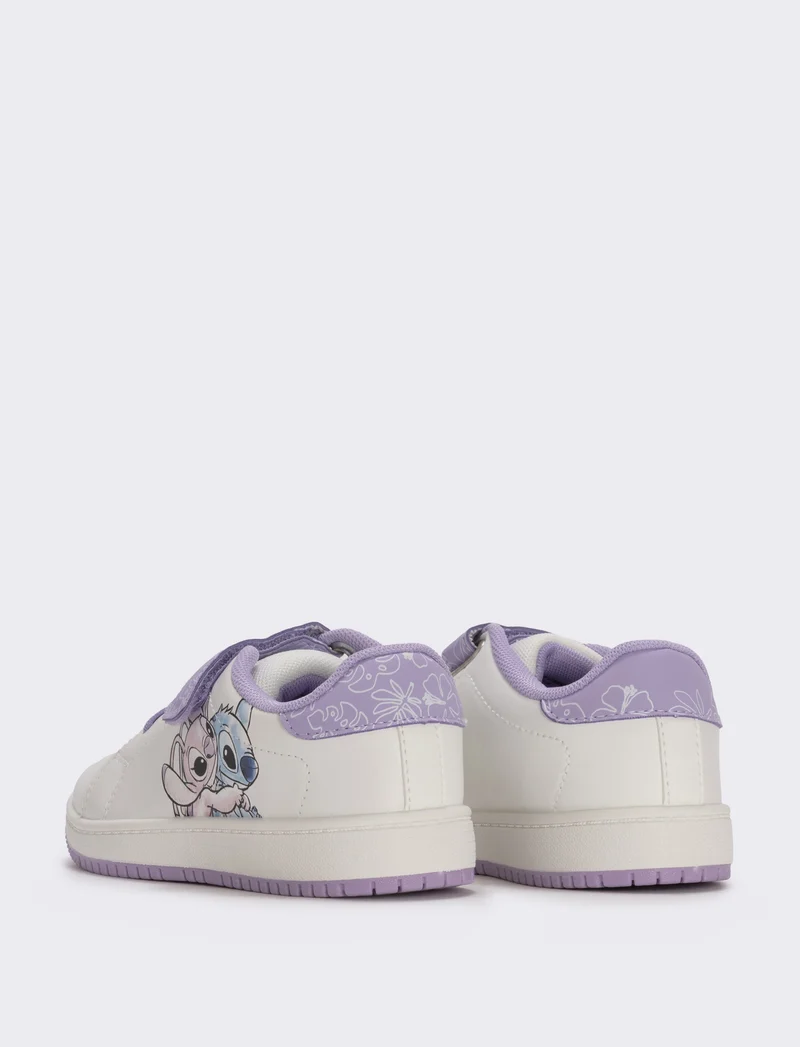 Sneakers Stitch© bambina con strappo - Bianco
