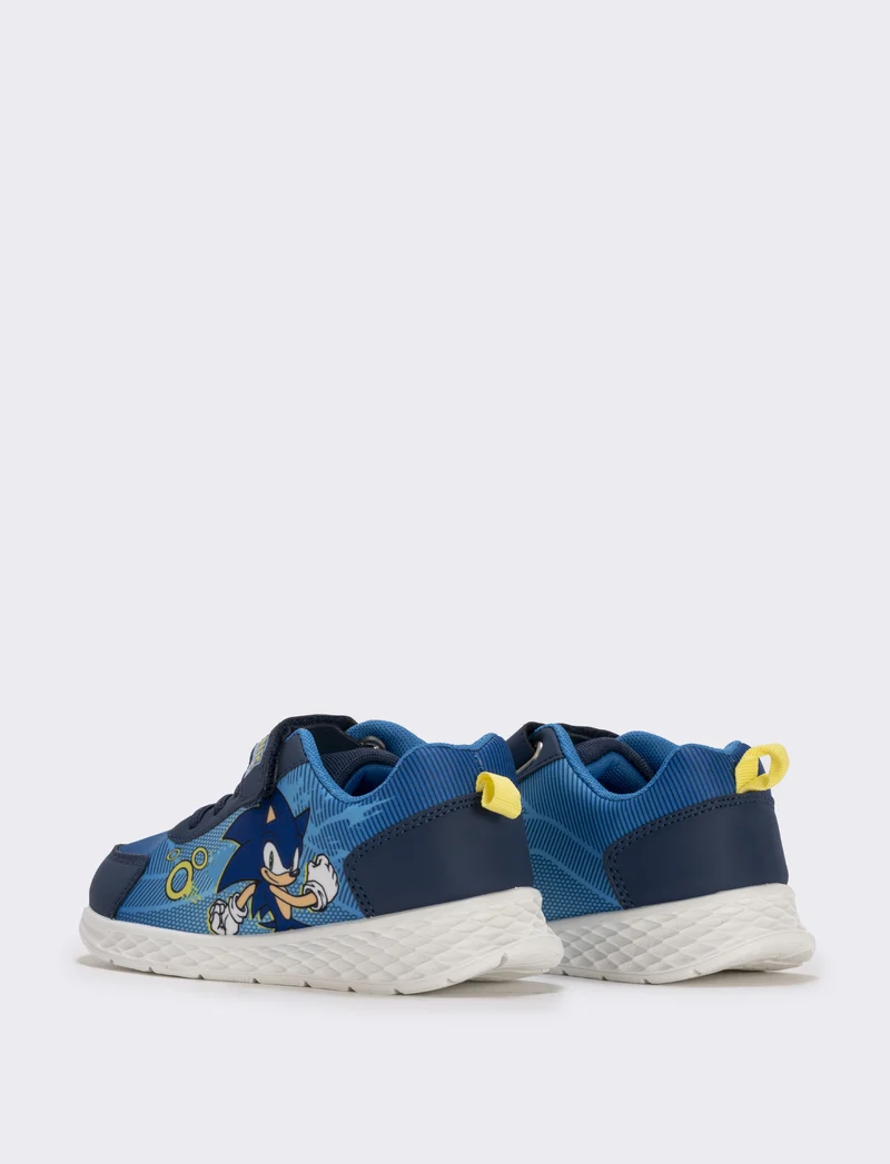 Sneakers blu Sonic© con strappo per bambini - Blu