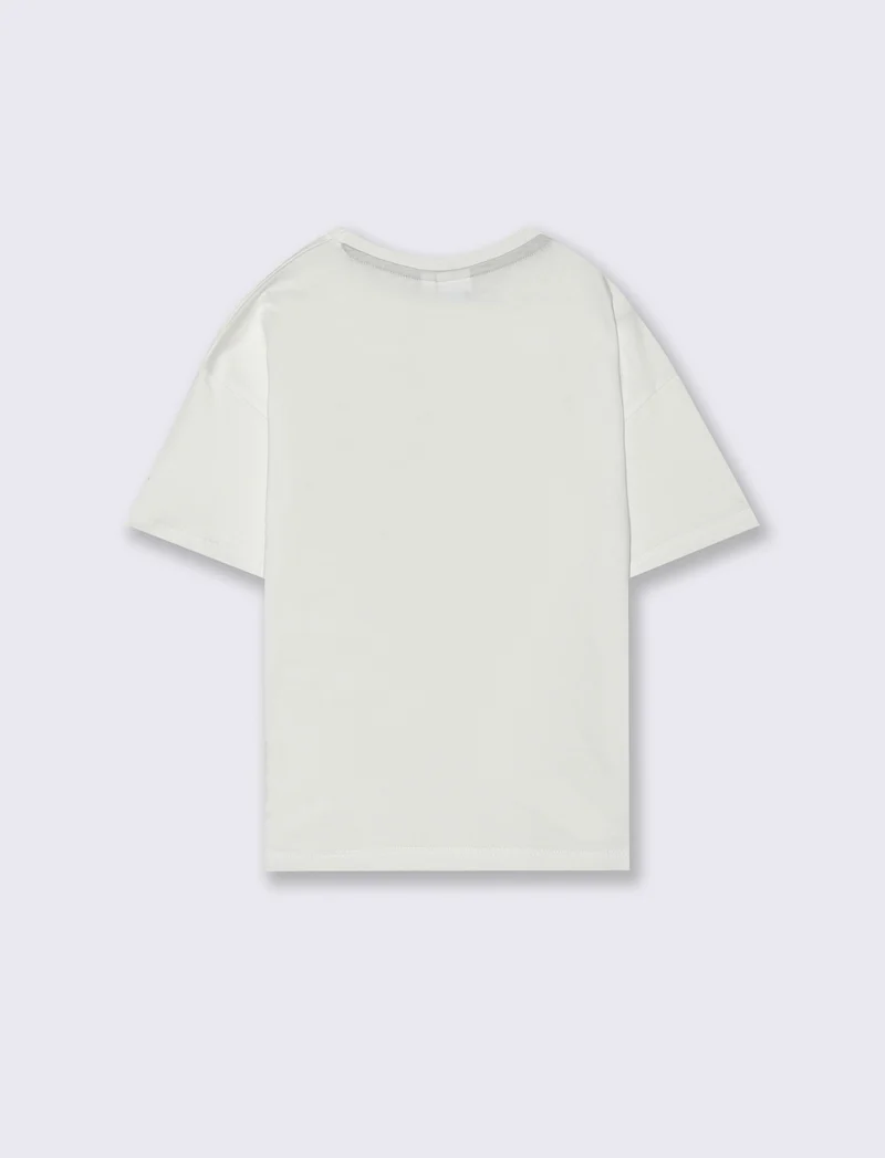 T-shirt cotone con personaggi Marvel - Bianco