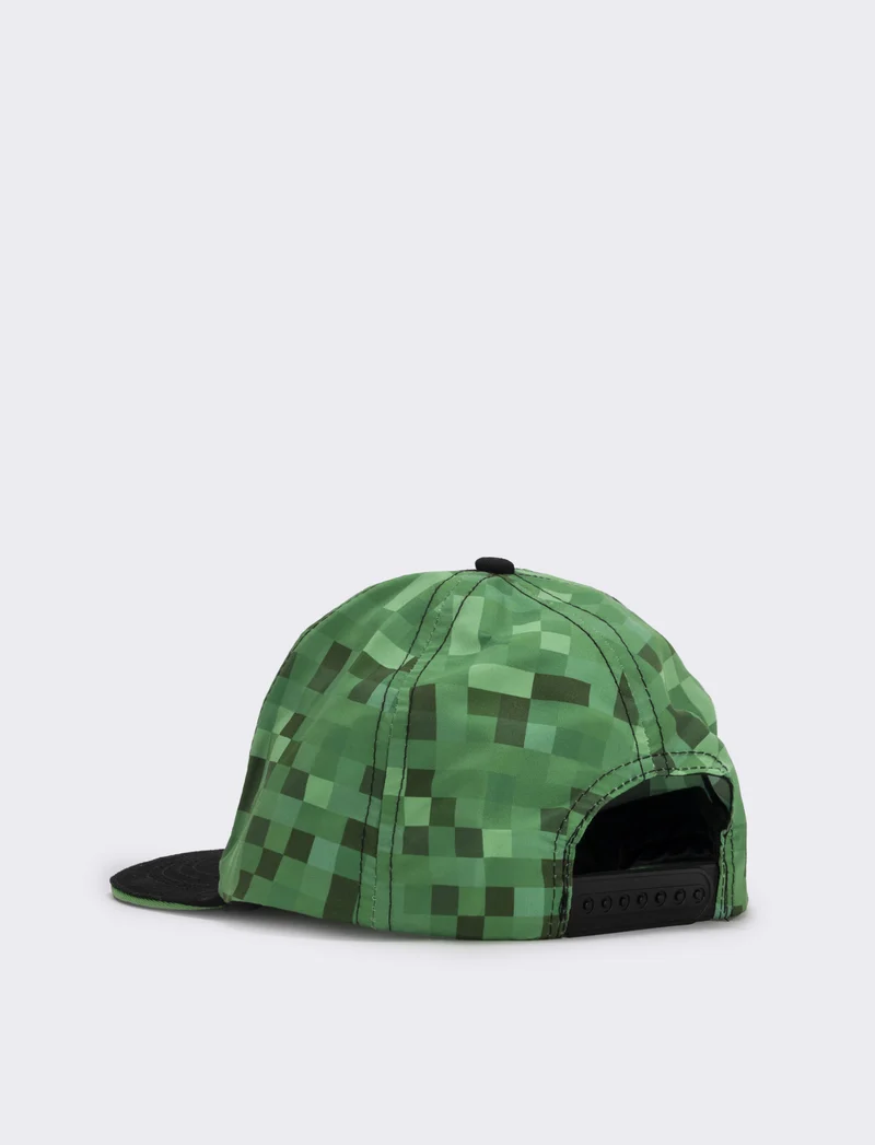 Cappello baseball Minecraft per bambini - Nero