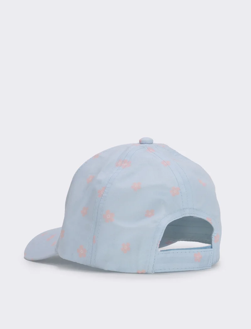 Cappello baseball stitch per bambina - Denim