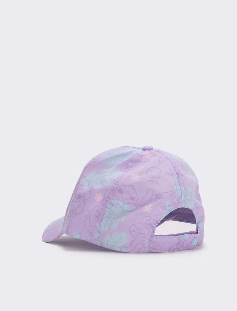 Cappello baseball stitch per bambina - Lilla