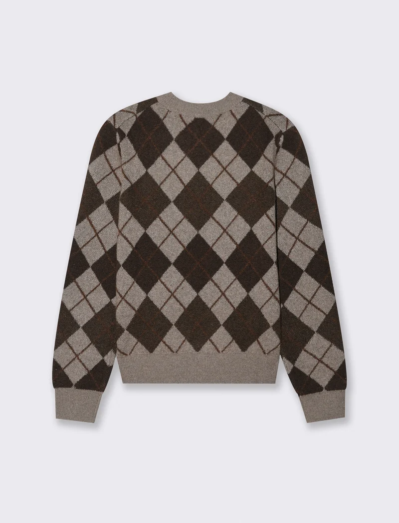 PULLOVER CON FANTASIA A ROMBI - var 1
