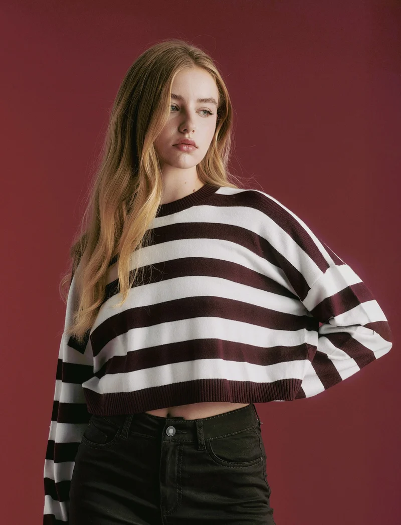 PULLOVER CROP - var 3