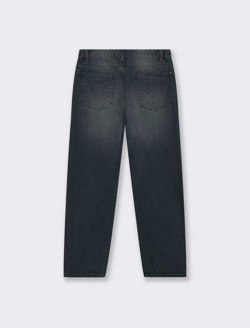 JEANS BAGGY FIT BLU BLACK - Denim