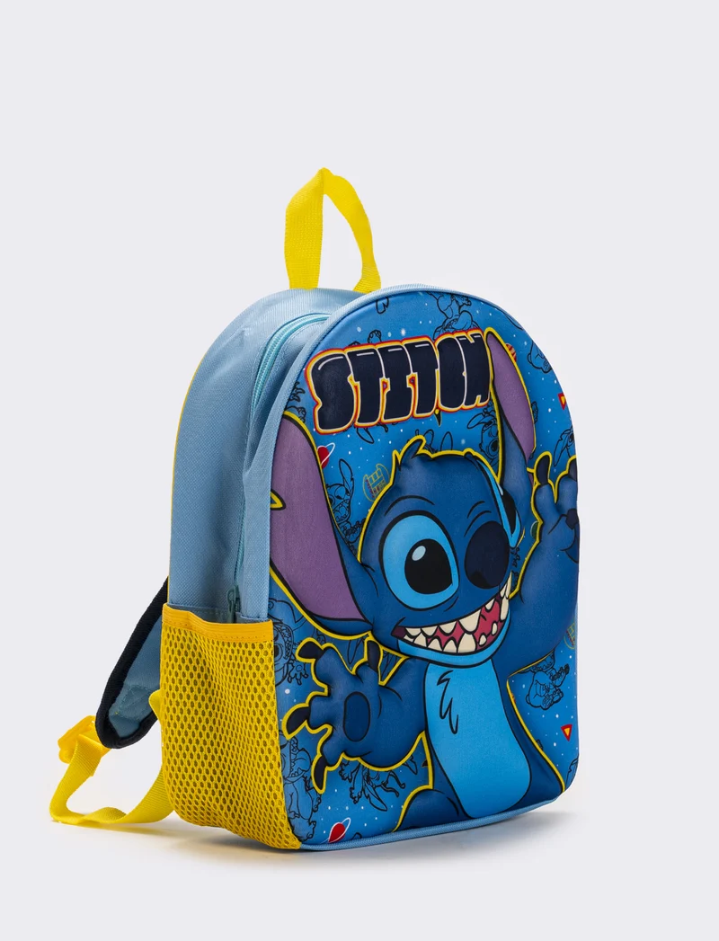 Zaino in 3d bambino stitch e minecraft - Blu