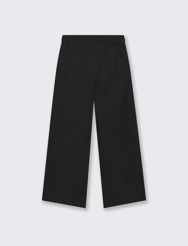Jogger in felpa con stampa Kuromi. - Nero