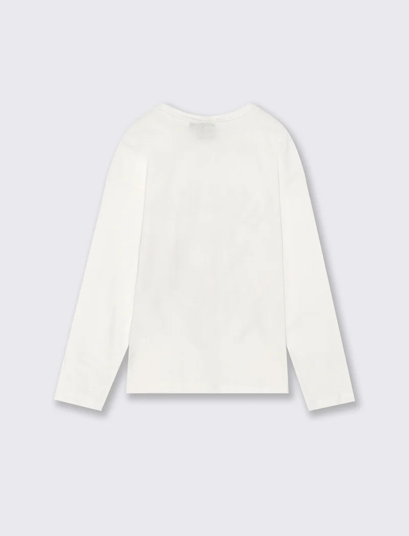 T-SHIRT MANICA LUNGA STRANGER THINGS - Bianco