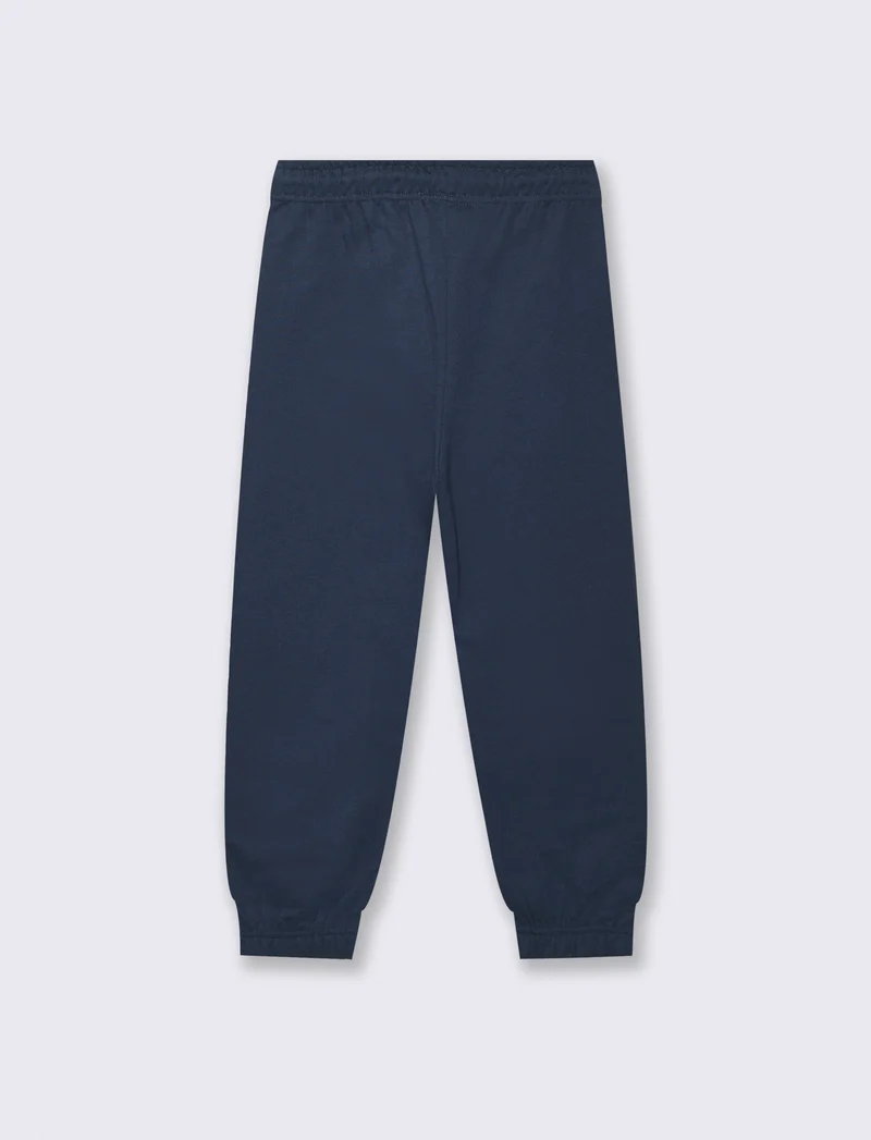 JOGGER IN FELPA DRAGON BALL - Blu