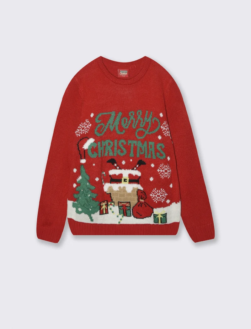 Maglione di Natale - Rosso